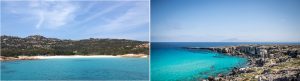 Sardinia-Beach-Italy-and-Favignana-Sicily-Italy-2Panel-Itinerary